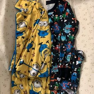 2 pair of pajamas